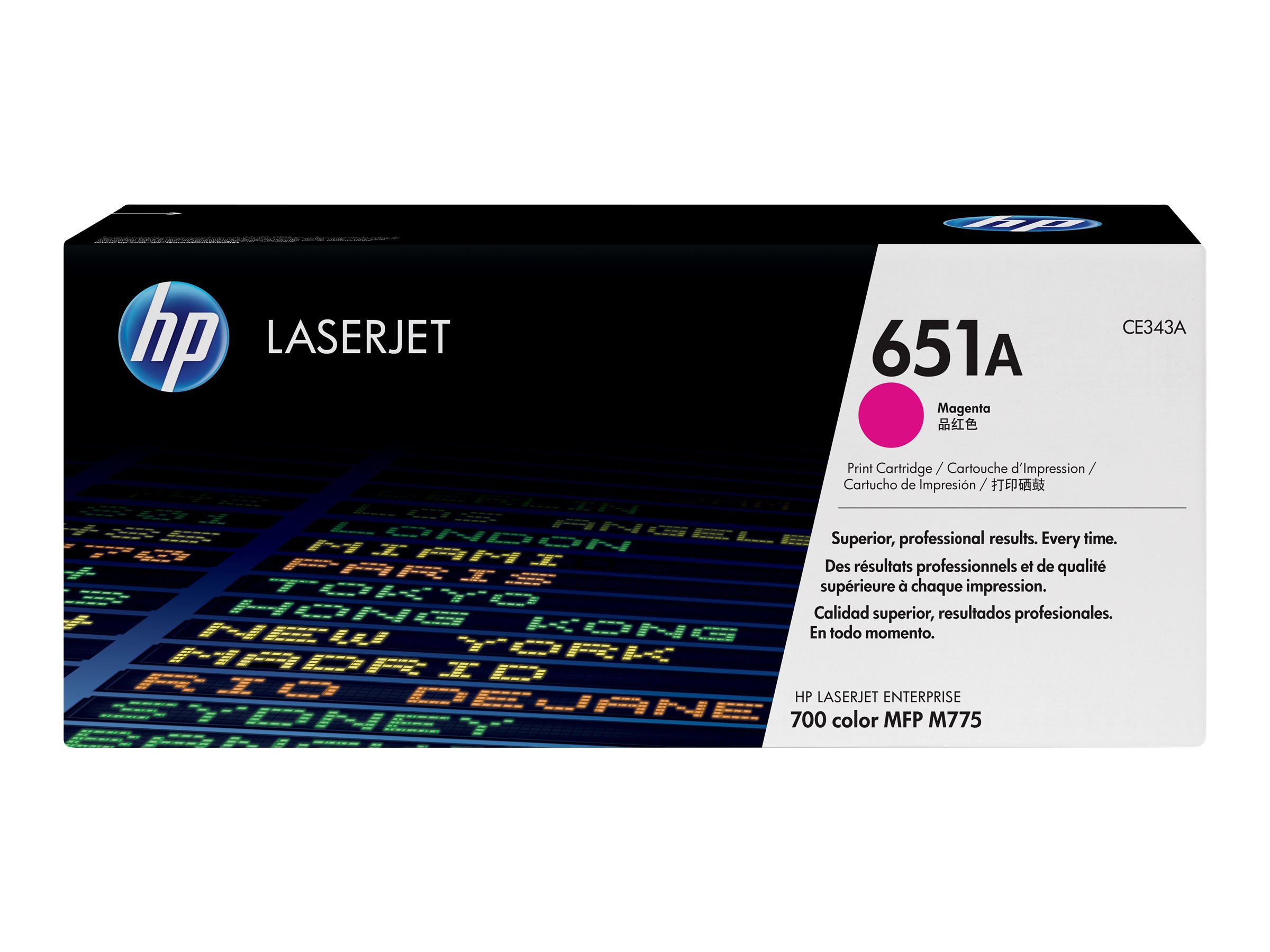 HP 651A - Magenta - original - LaserJet - Tonerpatrone (CE343A), Magenta