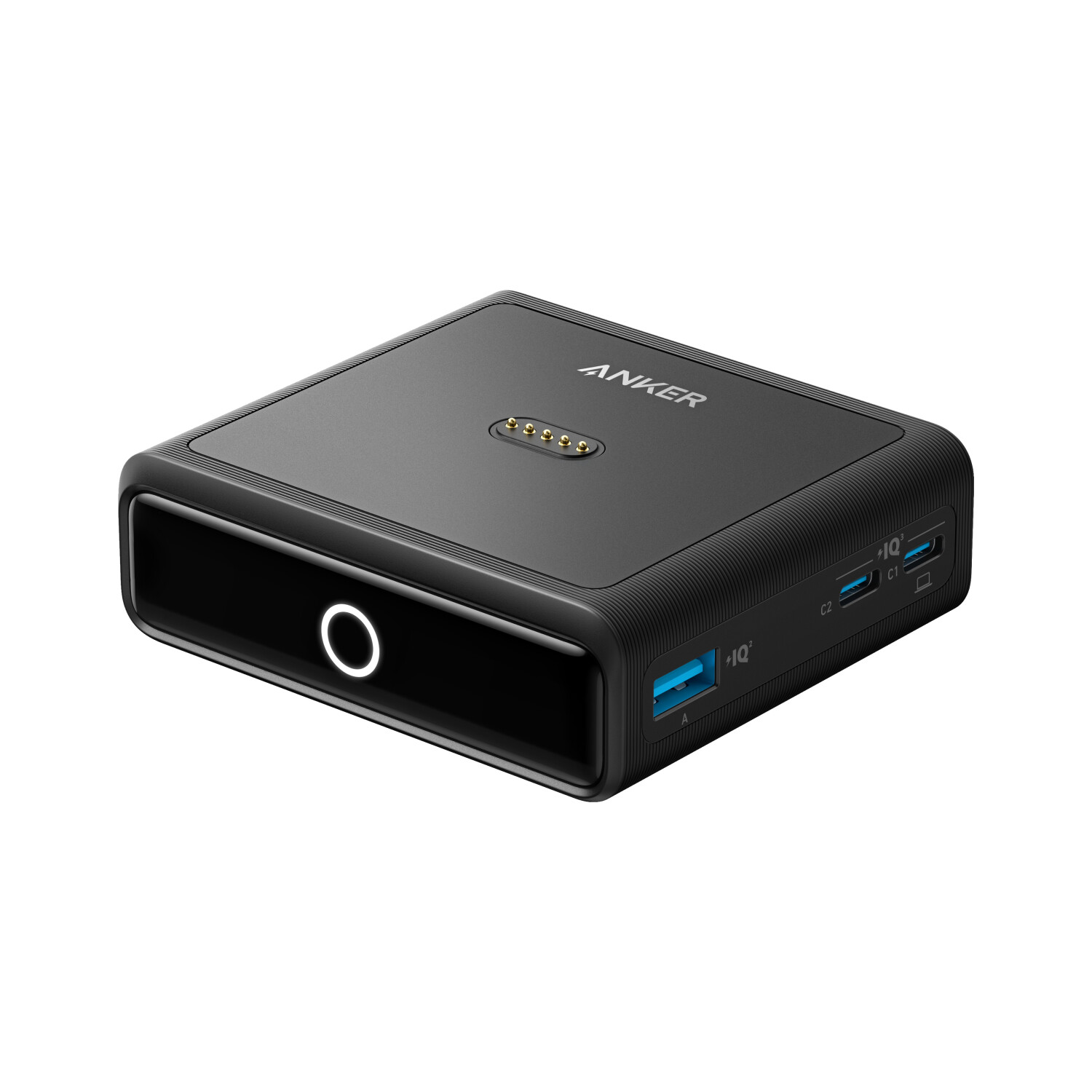 Anker Ladestation für Prime Powerbank, Schwarz, USB-C + USB-A, 100W