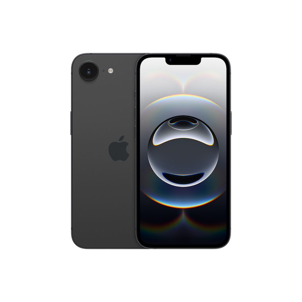 iPhone 16e, Schwarz, 128GB, 6,1"