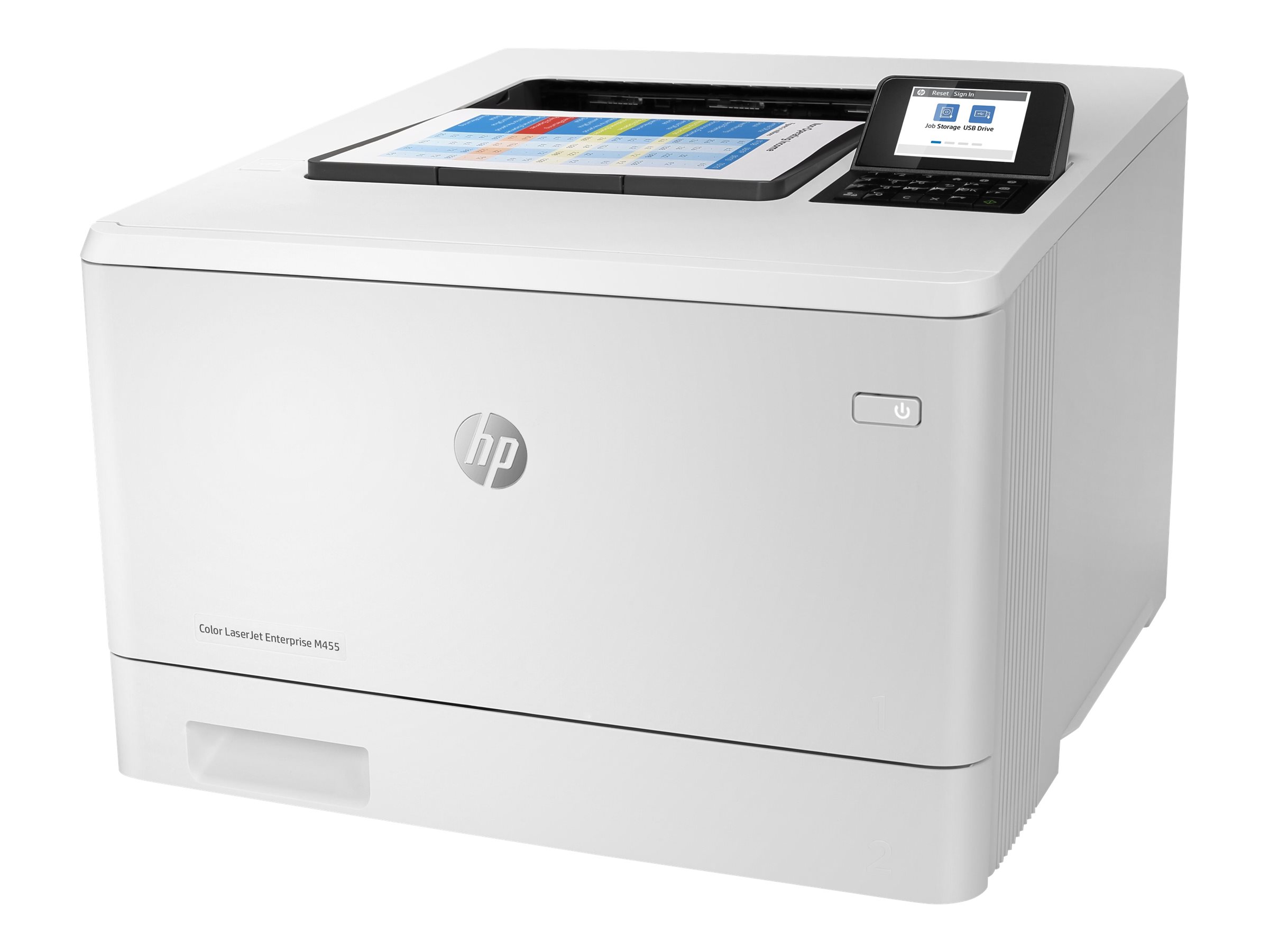 HP Color LaserJet Enterprise M455dn Drucker, Laser, Farbe