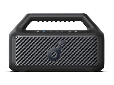 Soundcore Boom 2 SE tragbarer Bluetooth Lautsprecher, Schwarz, Kabellos