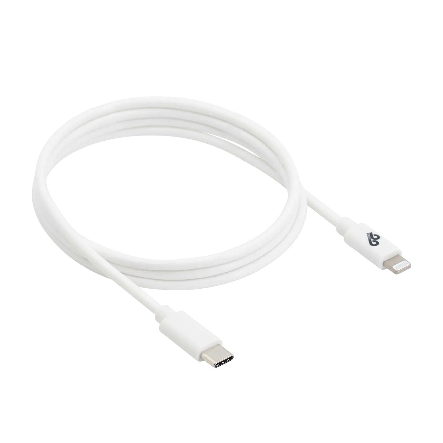 99VOLTS USB-C auf Lightning Kabel, Weiß, 1m