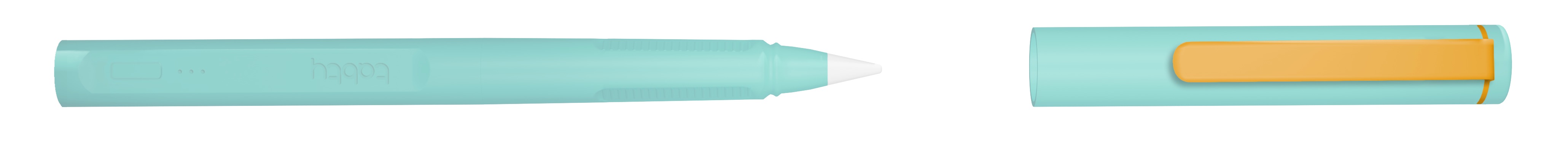 tabty Digitalstift für iPad inkl. 5 Ersatzspitzen, Blau, USB-C