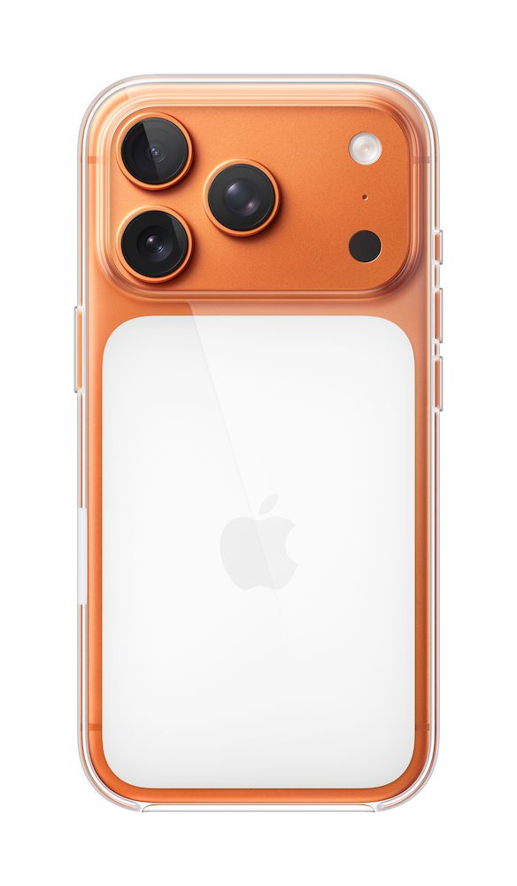 Apple iPhone 17 Pro Clear Case mit MagSafe, Transparent, Polycarbonat