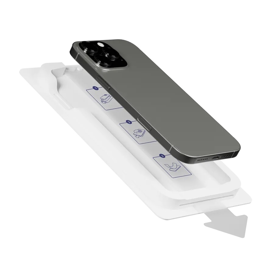 Shockguard Displayschutzglas für iPhone 16e, Transparent, Glas