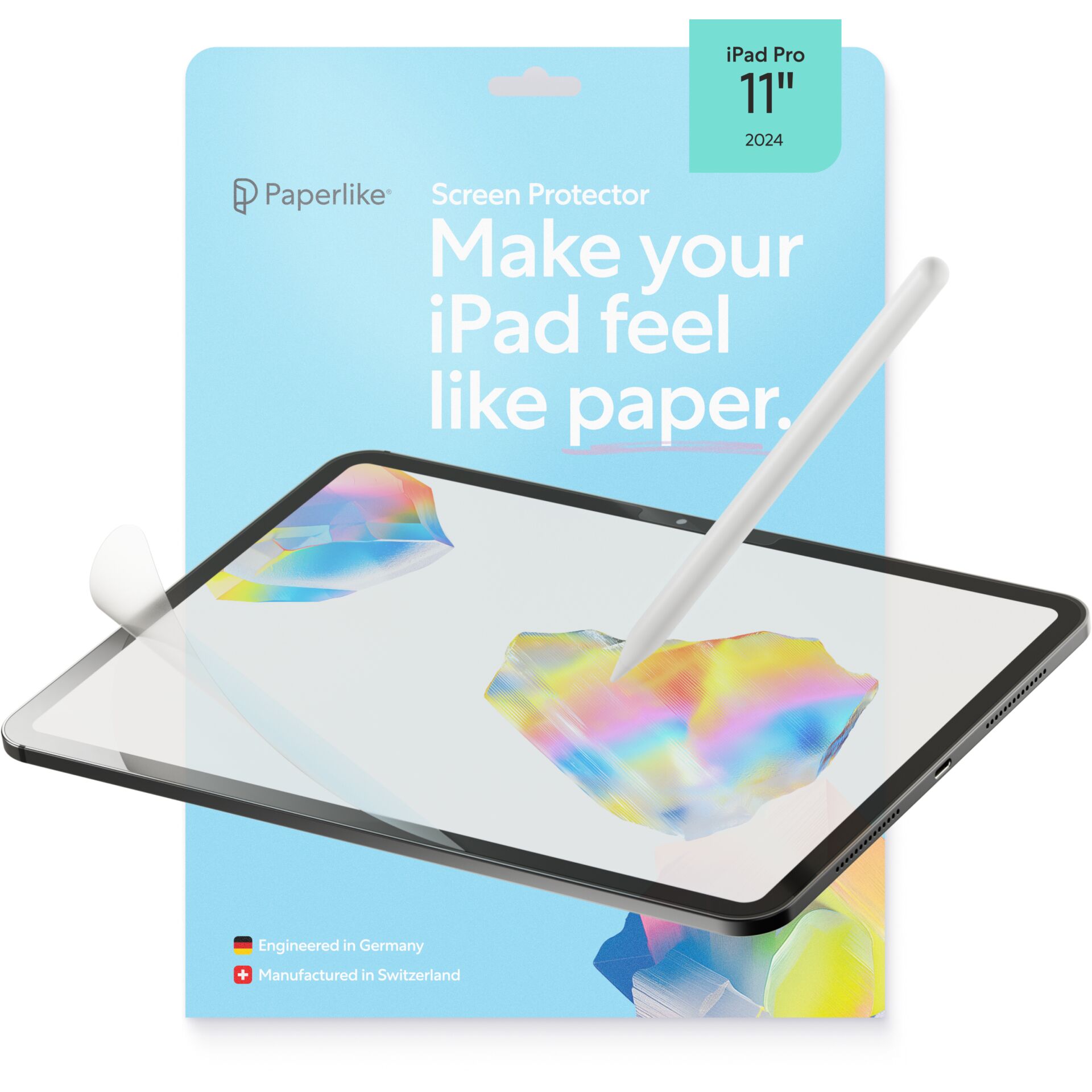 Paperlike 3 Displayschutzfolie für iPad Pro 11" (M4/M5), 2er-Pack