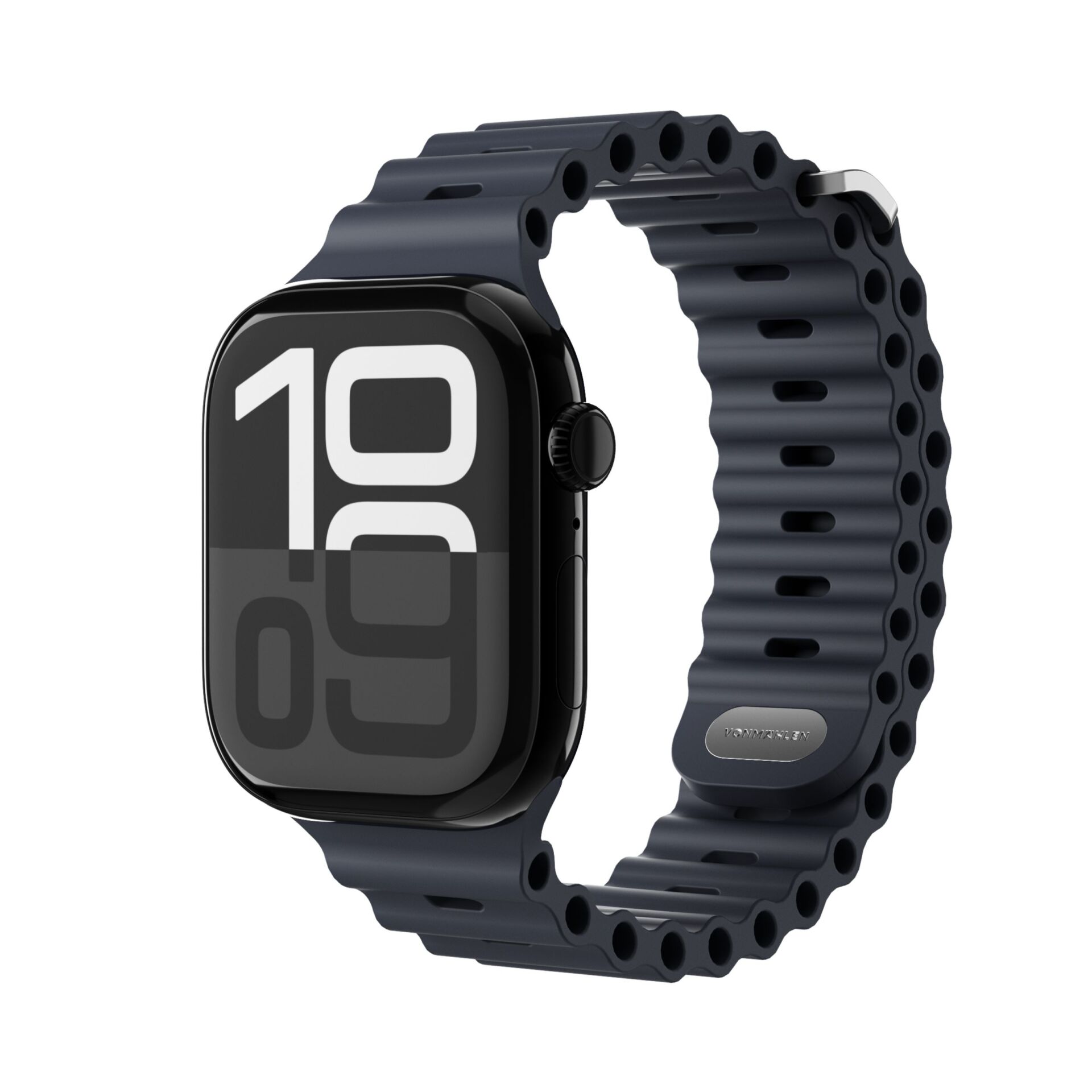 Vonmählen Wave Band für Apple Watch , Navy, 38/40/41/42mm (Series 10/11)
