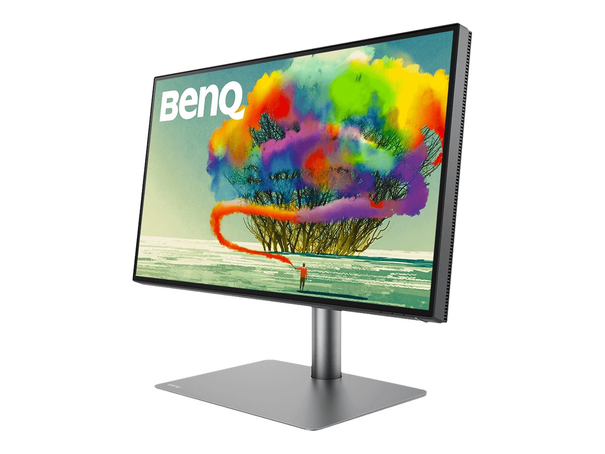 BenQ DesignVue PD2725U, 27" LED-Monitor, 3840 x 2160 4K @ 60 Hz, Grau, Schwarz, USB-C, Thunderbolt 3, 27", Flat