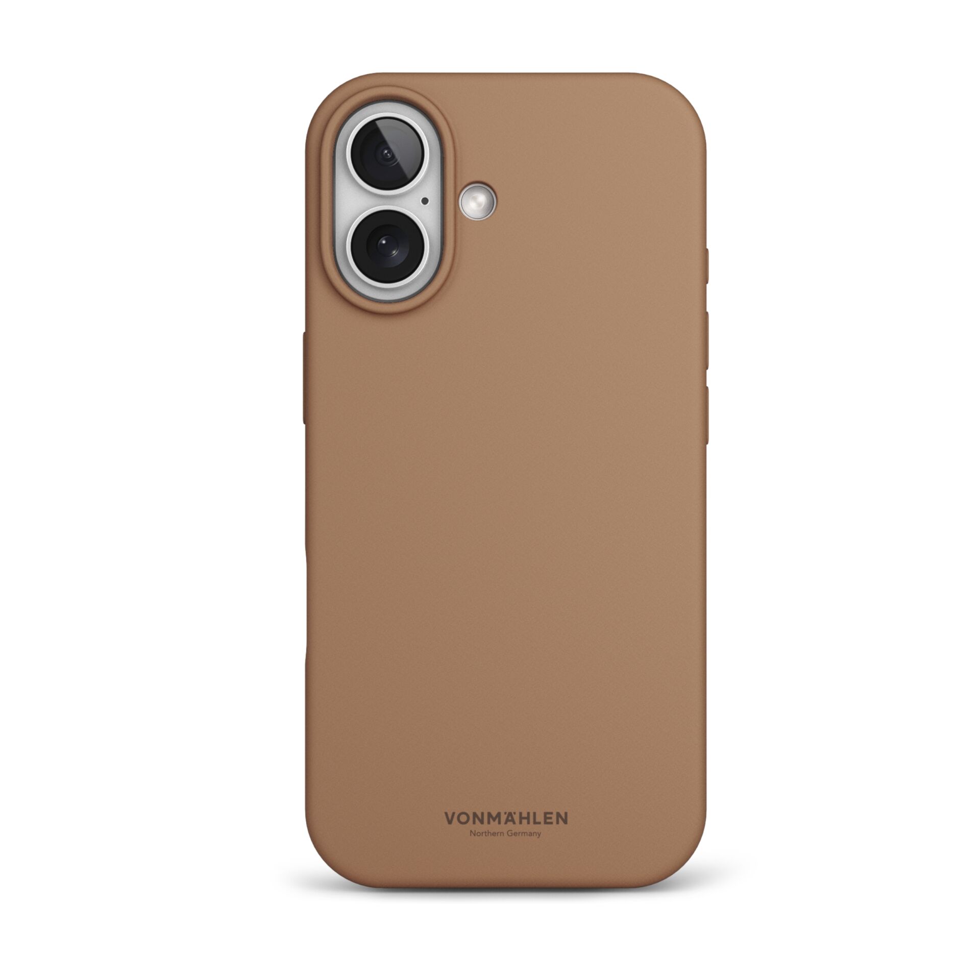 Vonmählen Soft Silikon Case für iPhone 17, Dark Cream