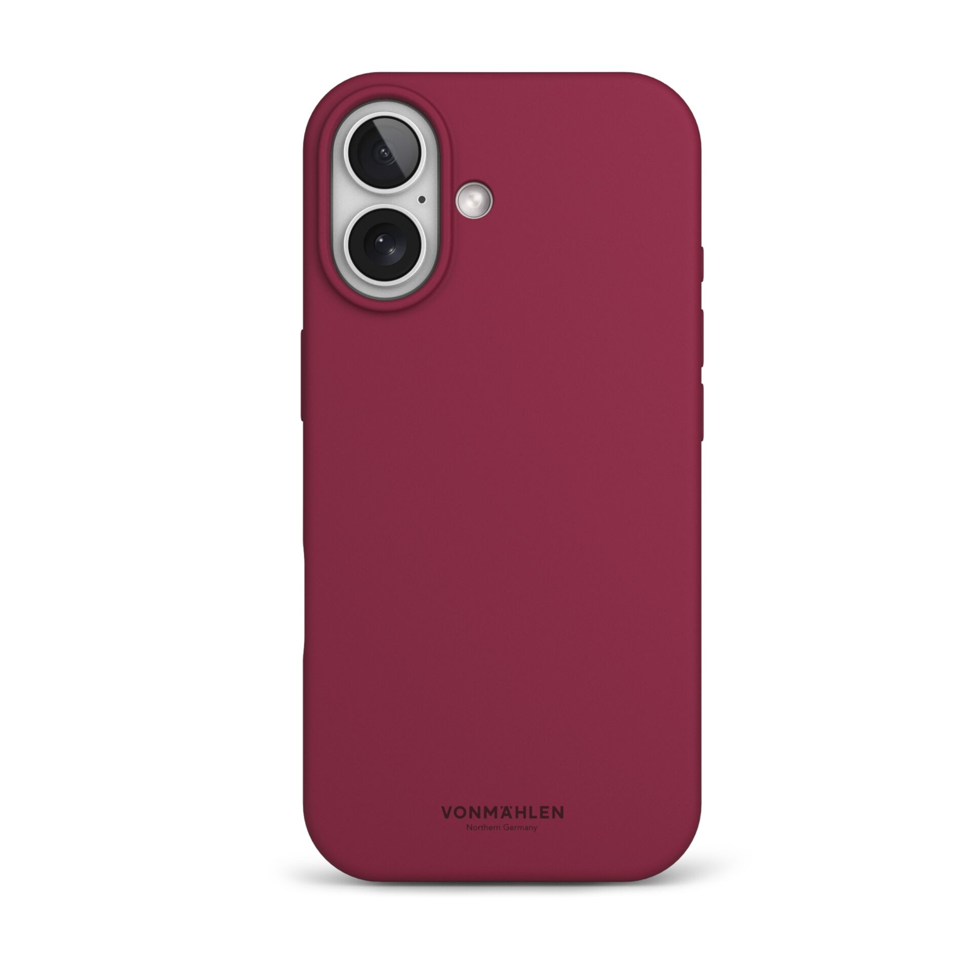 Vonmählen Soft Silikon Case für iPhone 17, Dark Red