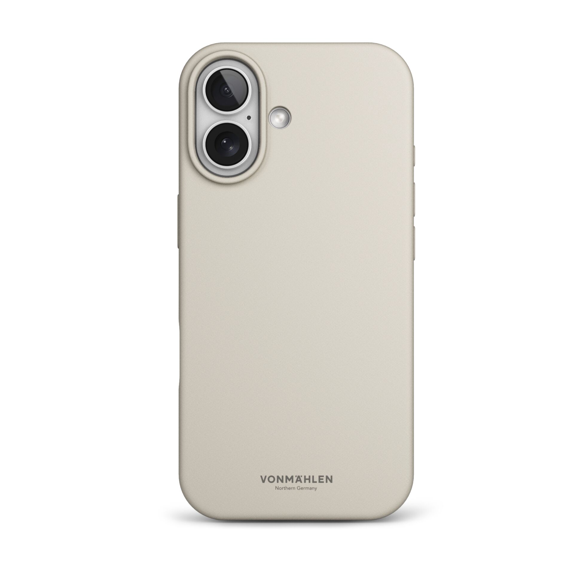 Vonmählen Soft Silikon Case für iPhone 17, Cream