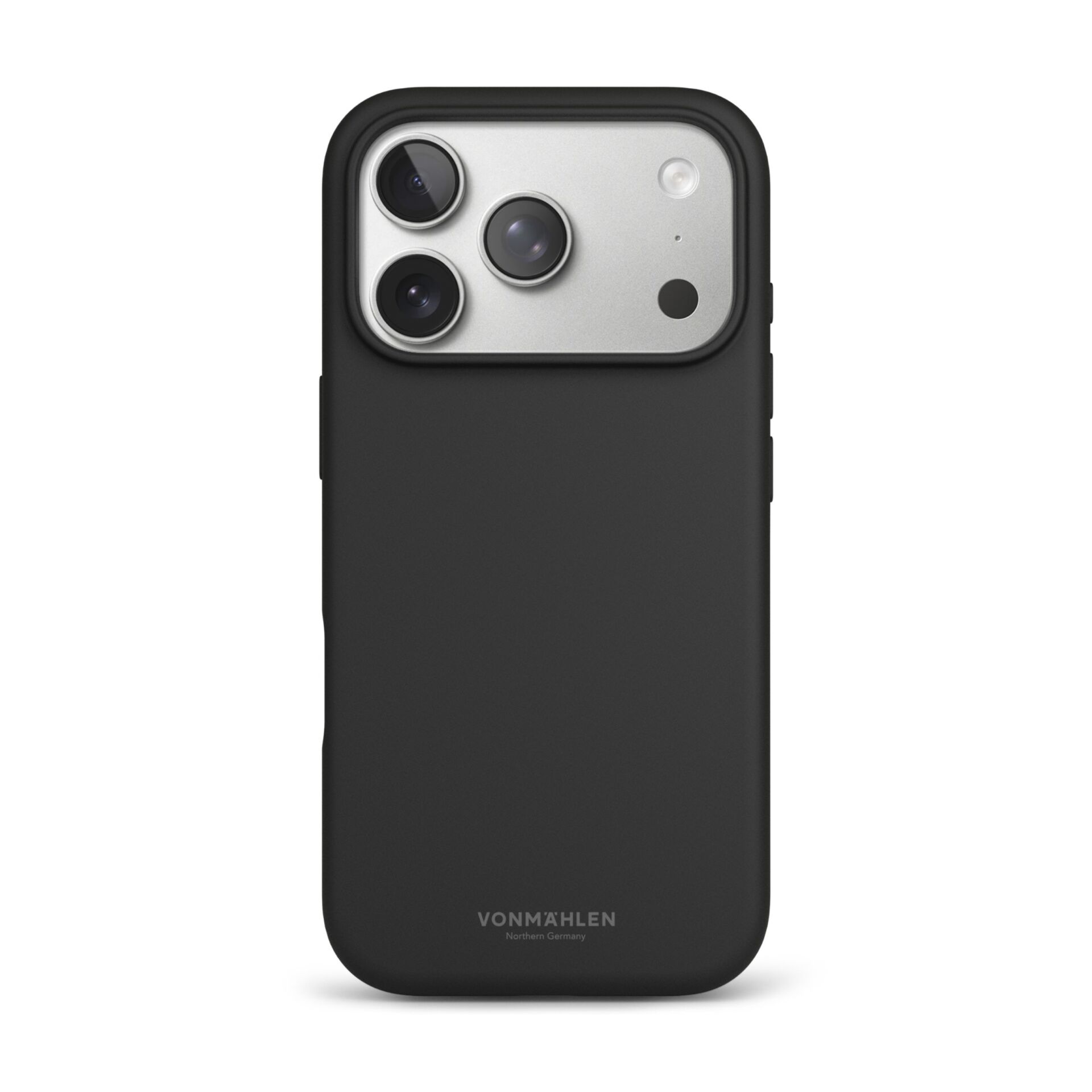 Vonmählen Soft Silikon Case für iPhone 17 Pro, Schwarz