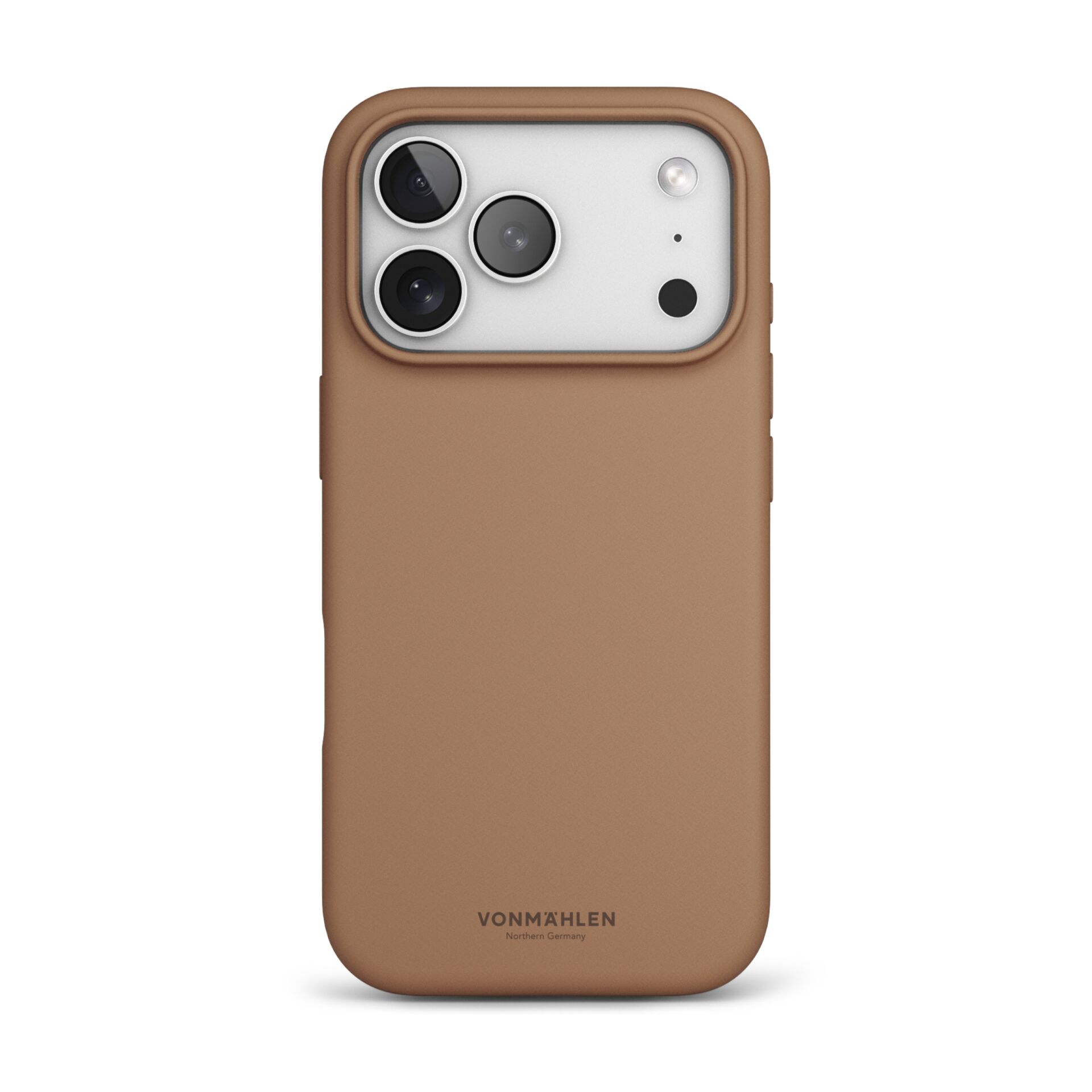 Vonmählen Soft Silikon Case für iPhone 17 Pro, Dark Cream