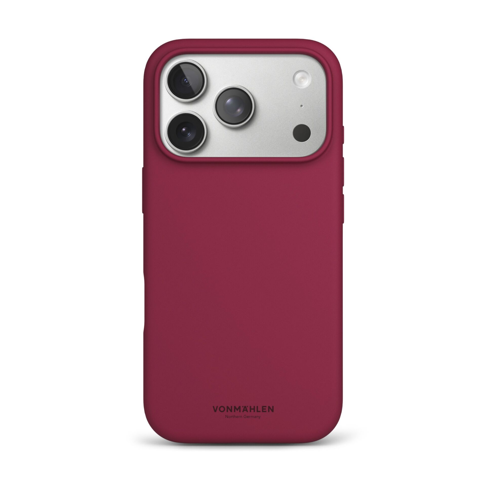 Vonmählen Soft Silikon Case für iPhone 17 Pro, Dark Red