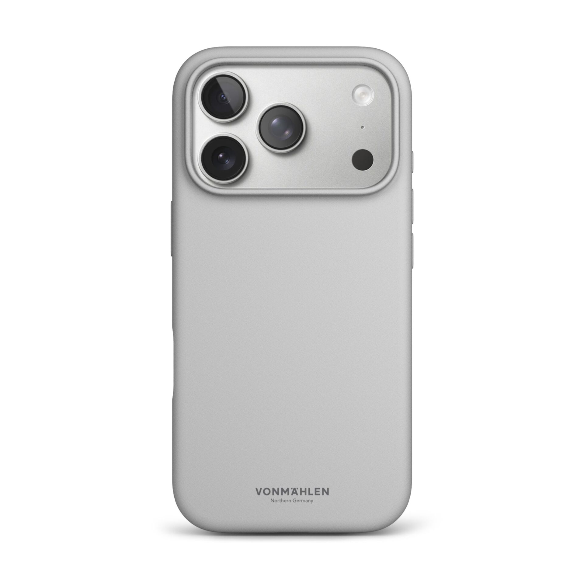 Vonmählen Soft Silikon Case für iPhone 17 Pro, Light Gray