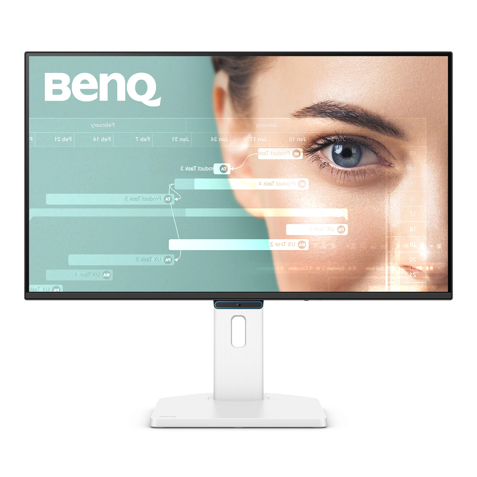 BenQ GW2790TC, 27" LED-Monitor, 1920 x 1080 Full HD (1080p) @ 144 Hz, Weiß, Weiß, 1920 x 1280, Flat