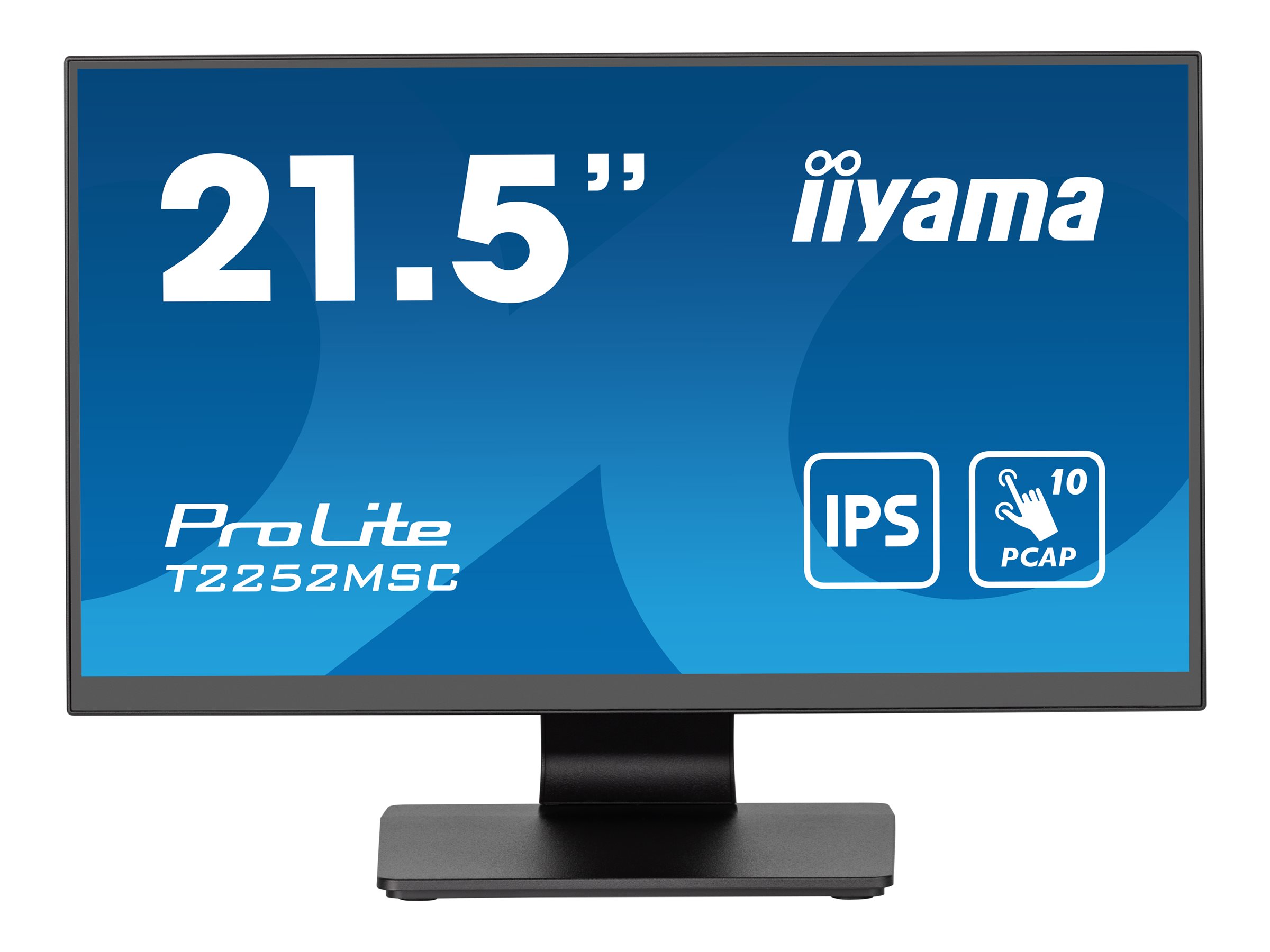 Iiyama ProLite T2252MSC-B2 22" LED-Monitor, Schwarz, 1920 x 1080 (Full HD), Flat
