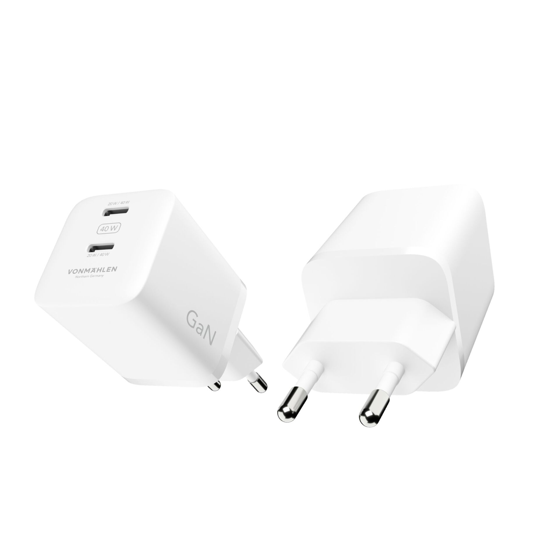 Vonmählen Unity GaN 40W Power Adapter, Weiß