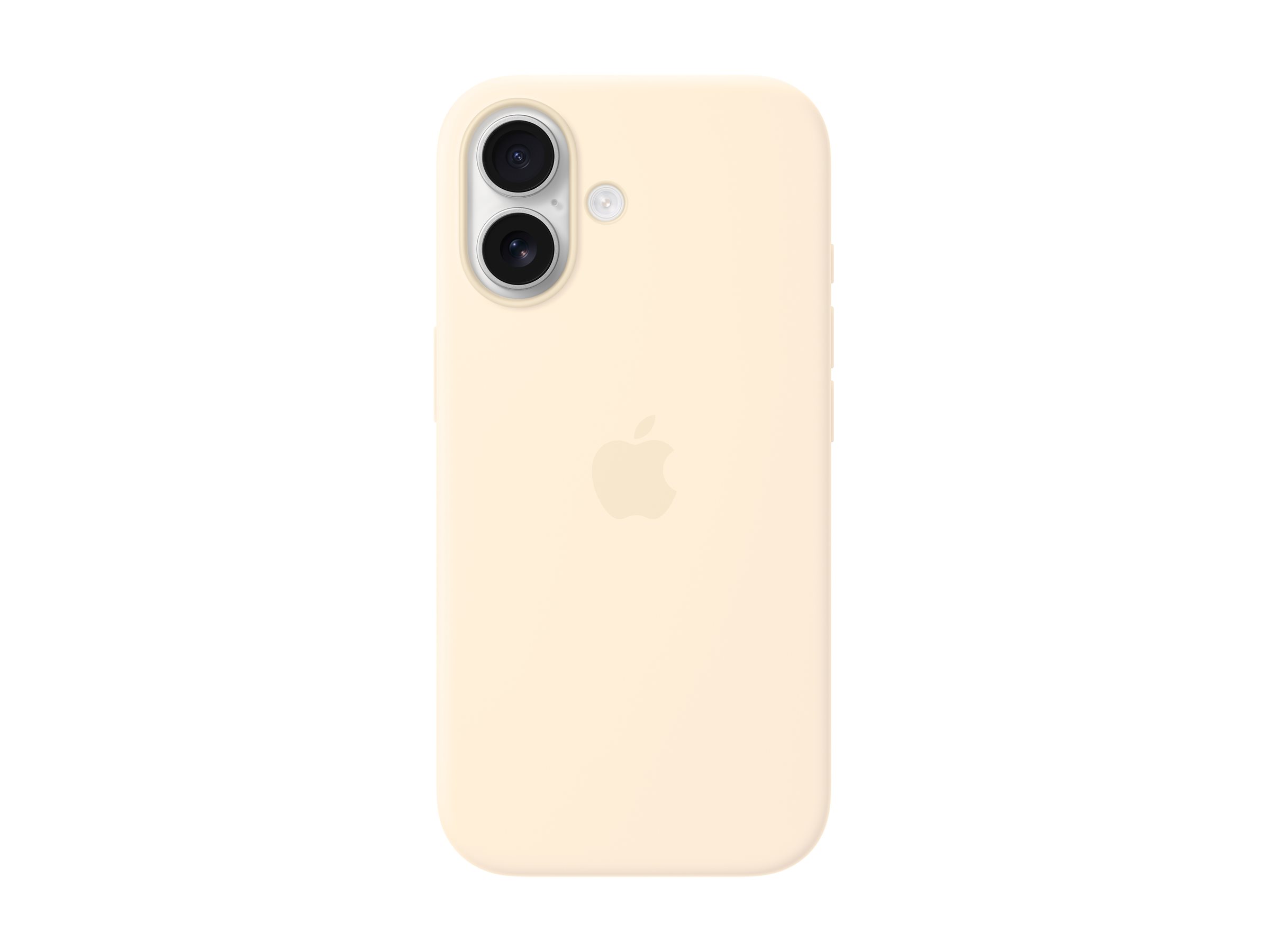iPhone 17 Silikon Case mit MagSafe, Creme