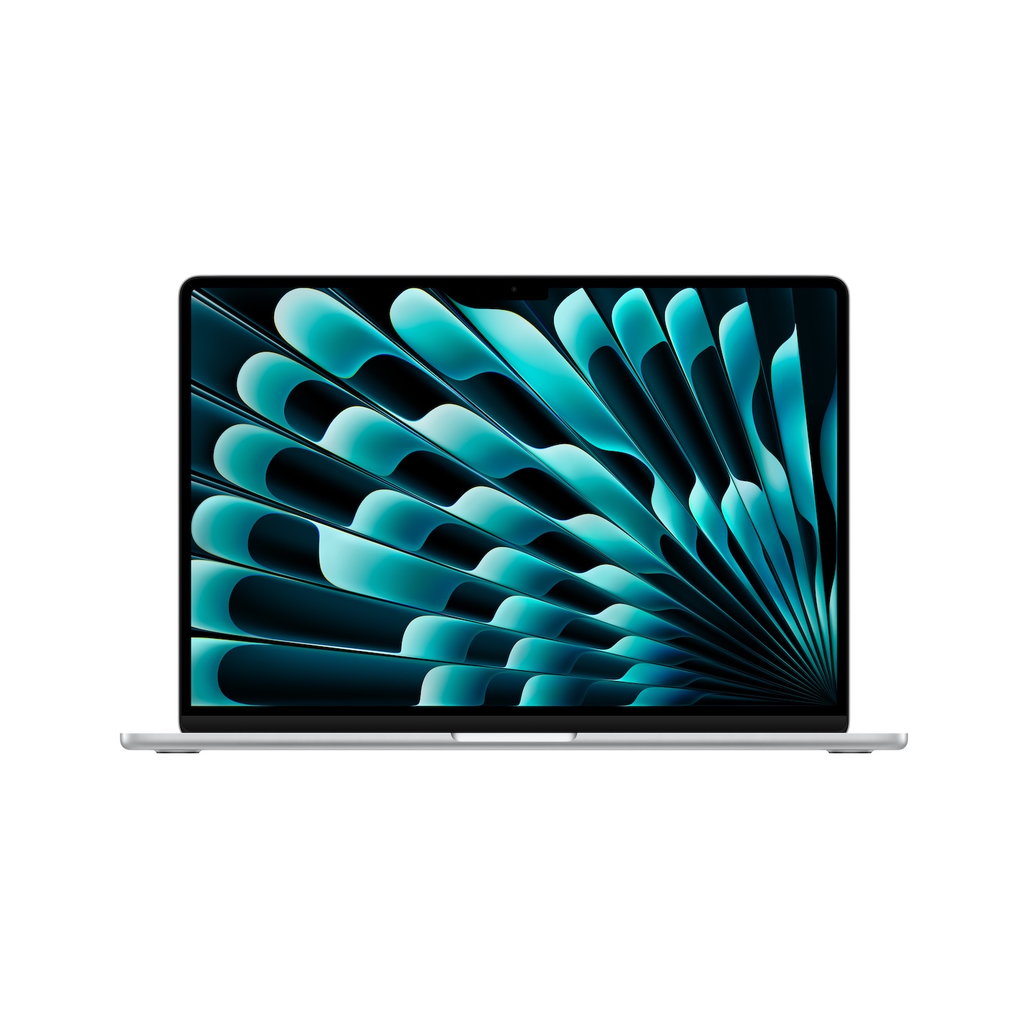 MacBook Air 15" M5, Silber, M5 (10-CPU/10-GPU), 16GB, 512GB, US Englisch, Kein Netzteil