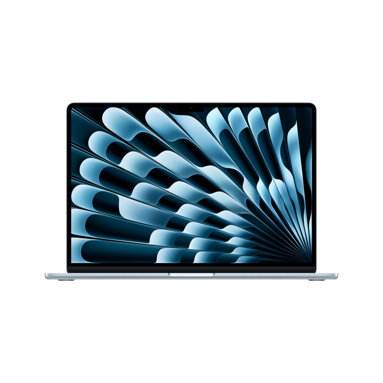 MacBook Air 15" M5, Himmelblau, M5 (10-CPU/10-GPU), 24GB, 2TB, Deutsch, Kein Netzteil