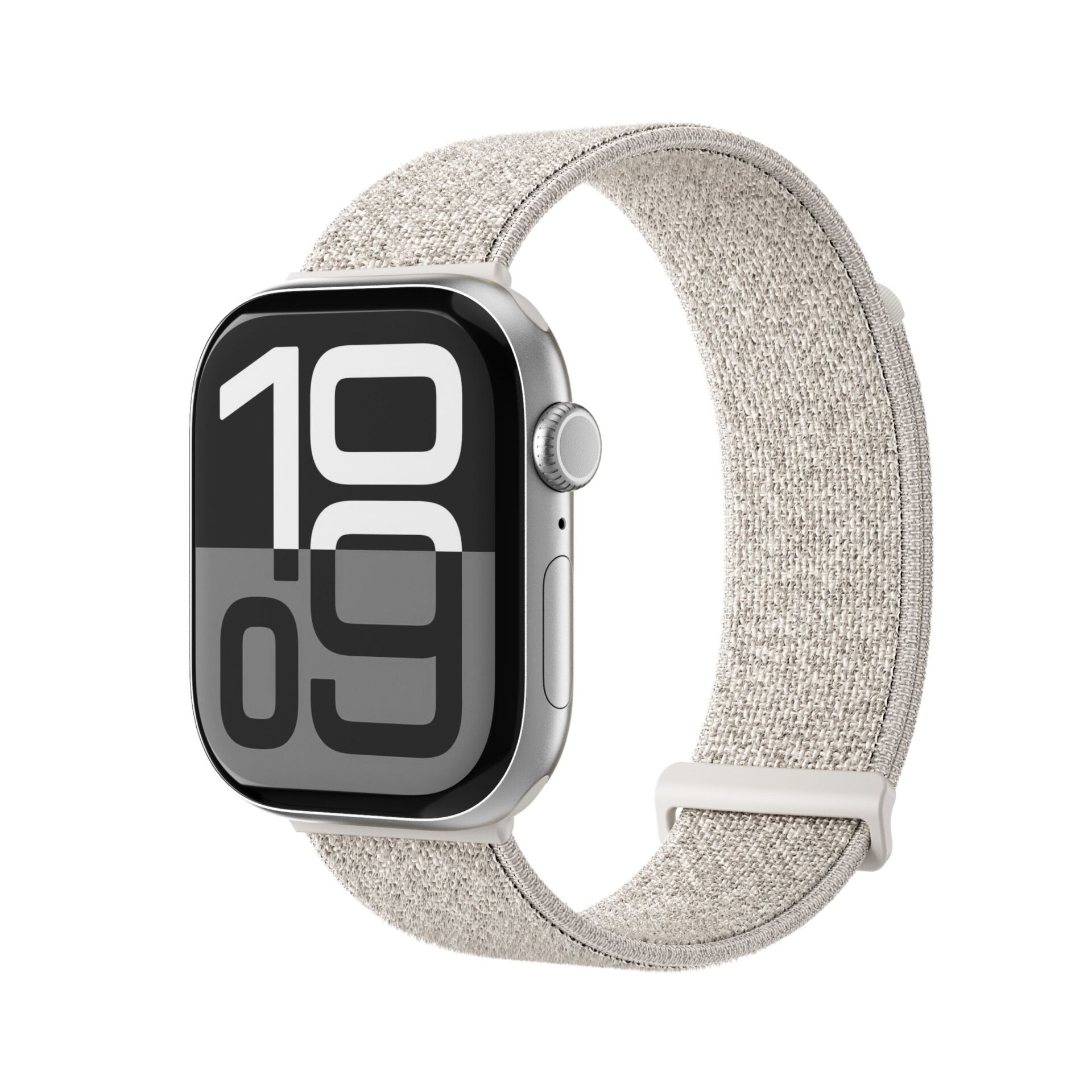 Vonmählen Fitness Loop 2 für Apple Watch, Cream, 38/40/41/42mm (Series 10/11), Nylon