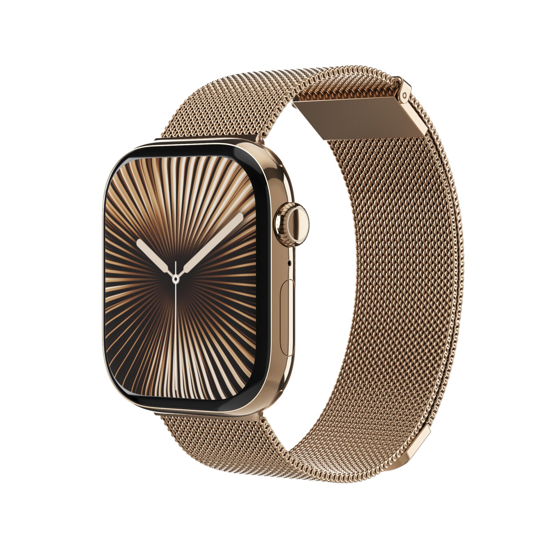 Vonmählen Milanese Loop 2 für Apple Watch, Sunset Gold, 38/40/41/42mm (Series 10/11)