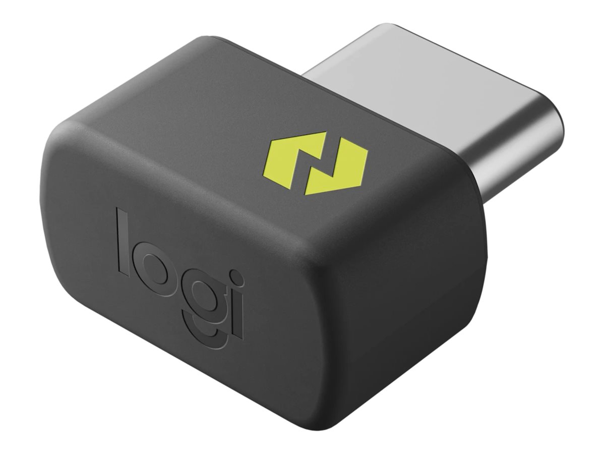 Logitech Logi Bolt Wireless Maus- / Tastaturempfänger, Schwarz, USB-C