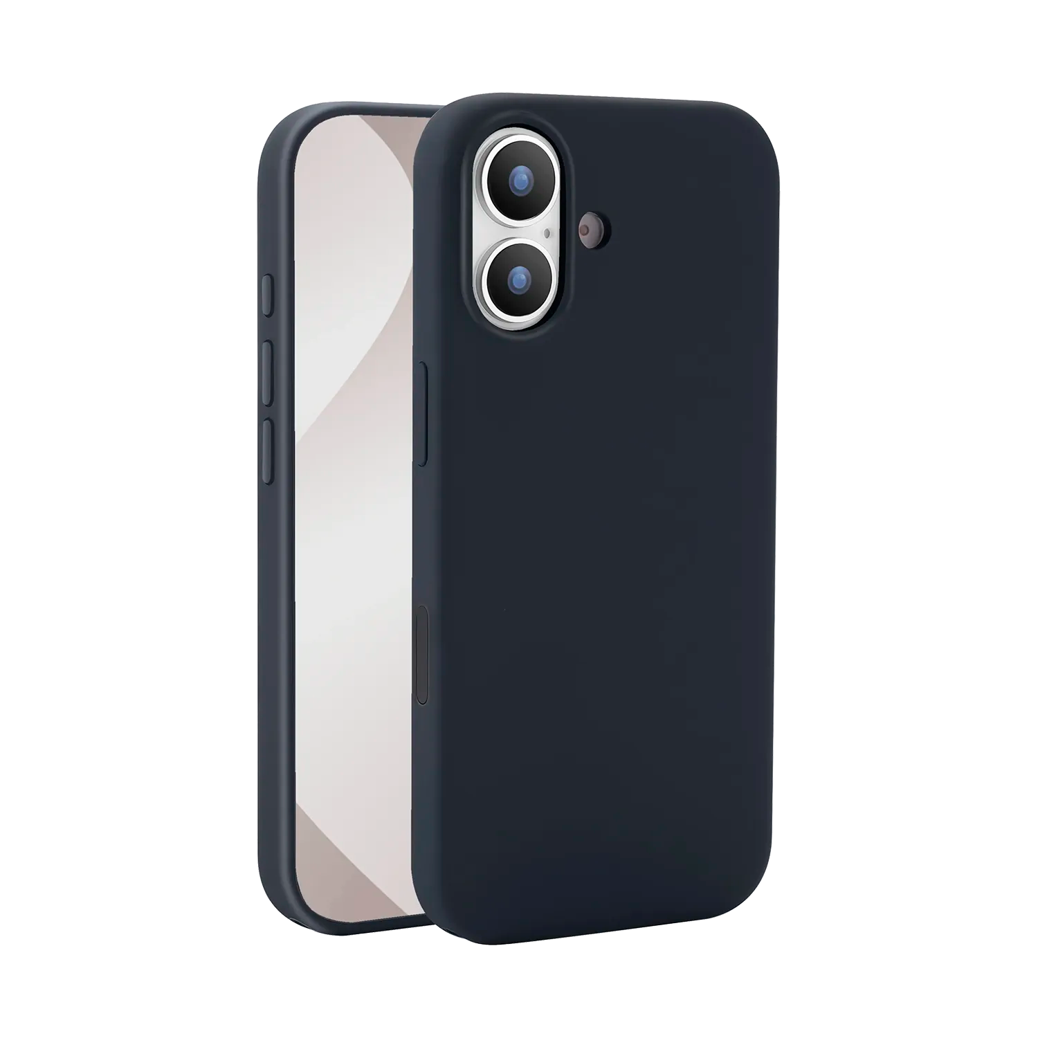 Shockguard Silikon Case für iPhone 17, Schwarz