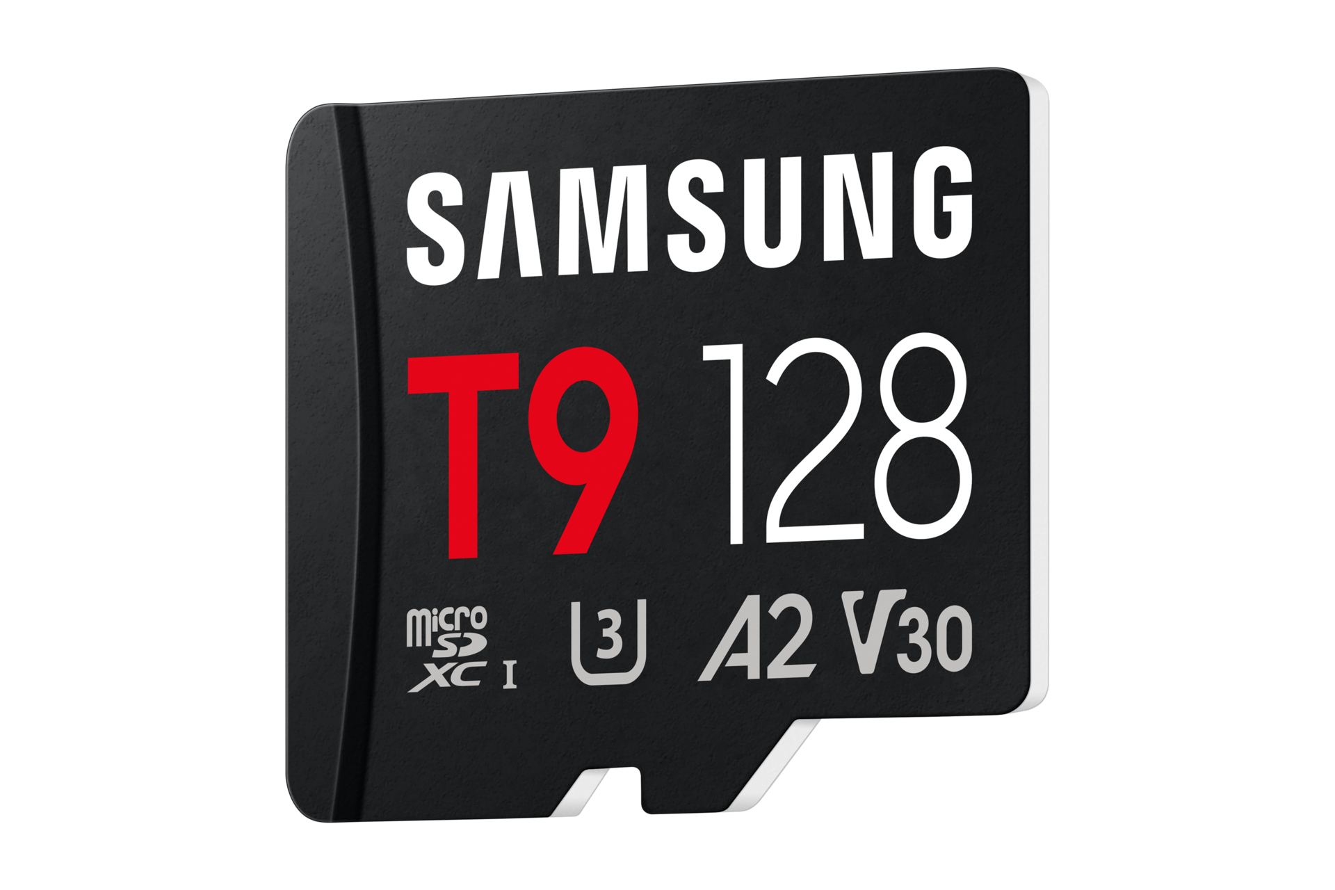 Samsung T9 microSD Speicherkarte, Schwarz, 128GB