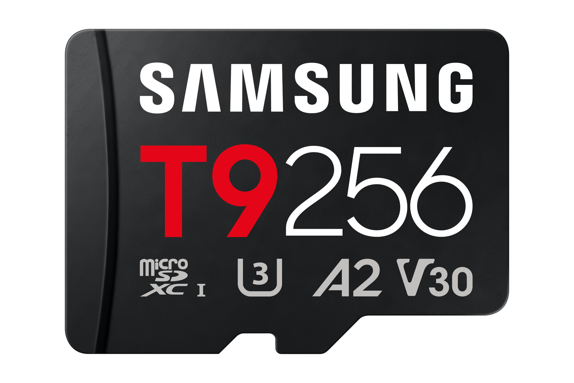 Samsung T9 microSD Speicherkarte, Schwarz, 256GB