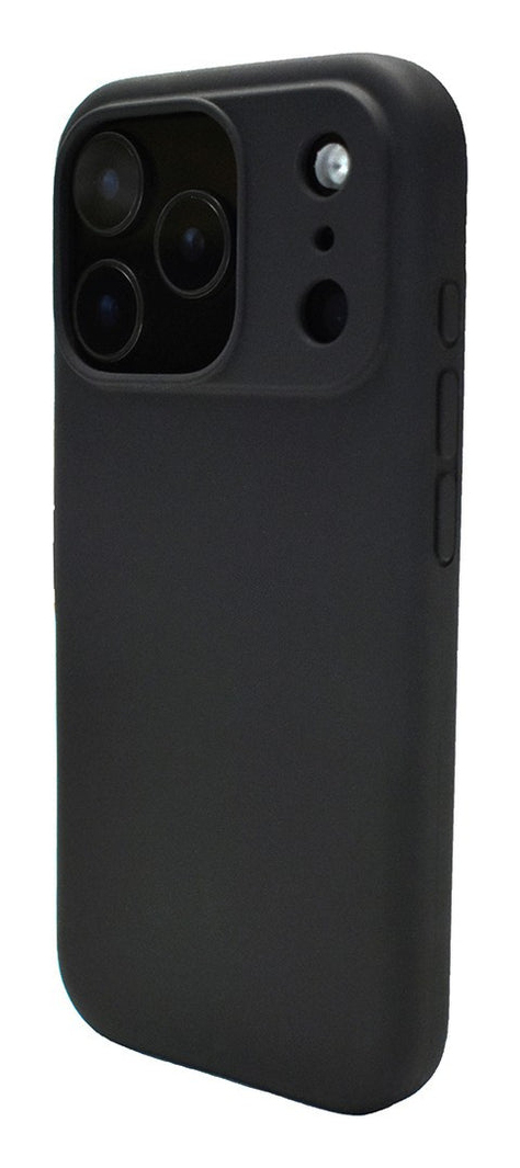 JT Berlin Silikon Case Steglitz MagSafe für iPhone 17 Pro, Schwarz, Silikon