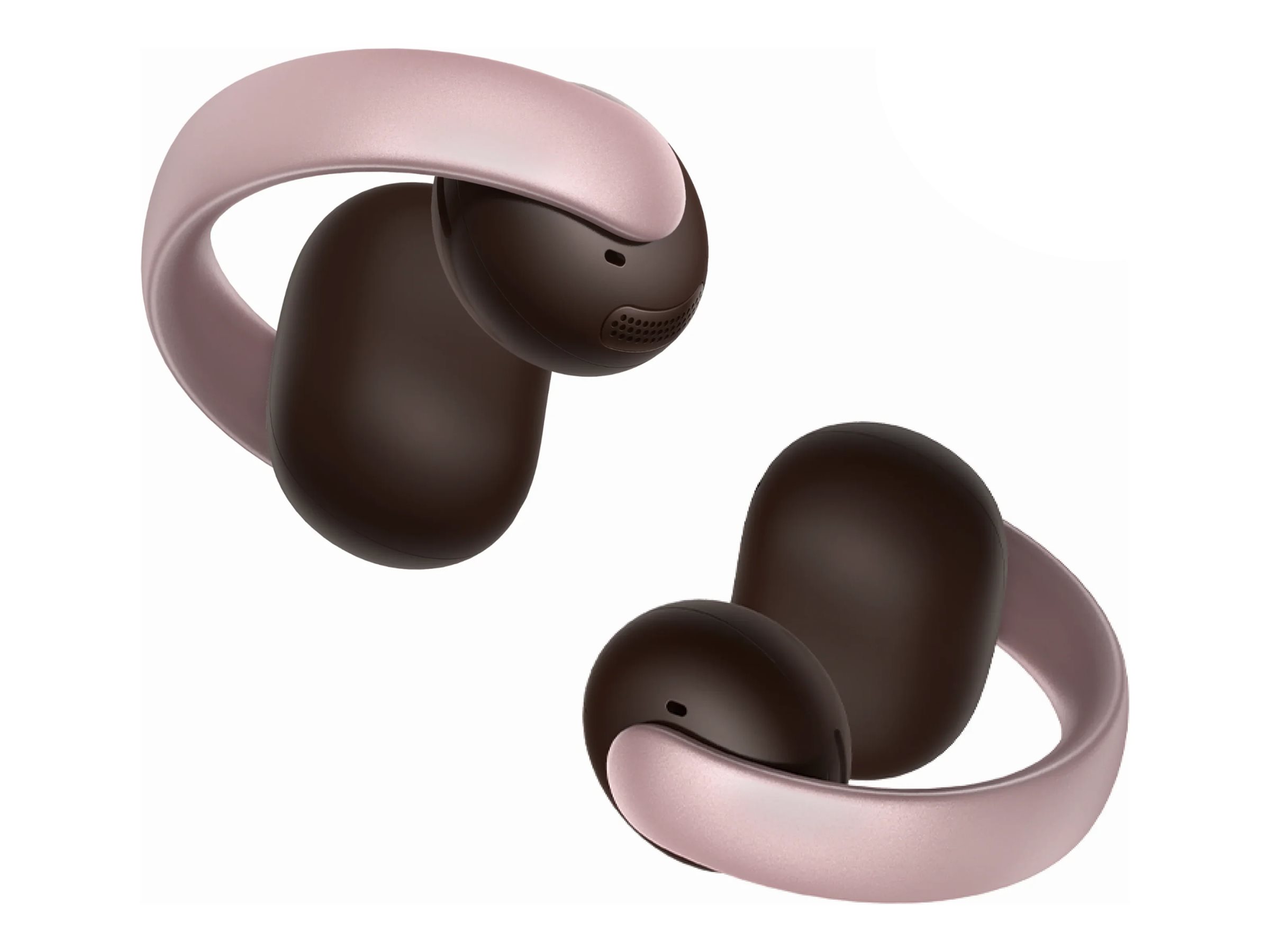 Soundcore AeroClip Open-Ear Clip-Kopfhörer, Pink, Kabellos