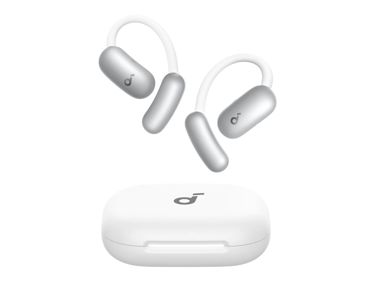 Soundcore AeroFit 2 Open-Ear-Kopfhörer, Weiß, Kabellos