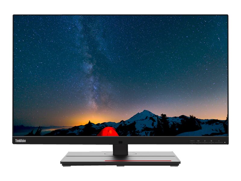 Lenovo ThinkVision P27u-20 27" Monitor, Schwarz, 3840 x 2160 (4K UHD), Flat