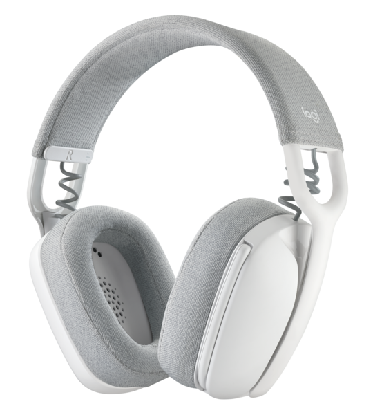 Logitech Zone Vibe 100, USB-C Empfänger, Weiß, Over-Ear, Kabellos via USB-Empfänger