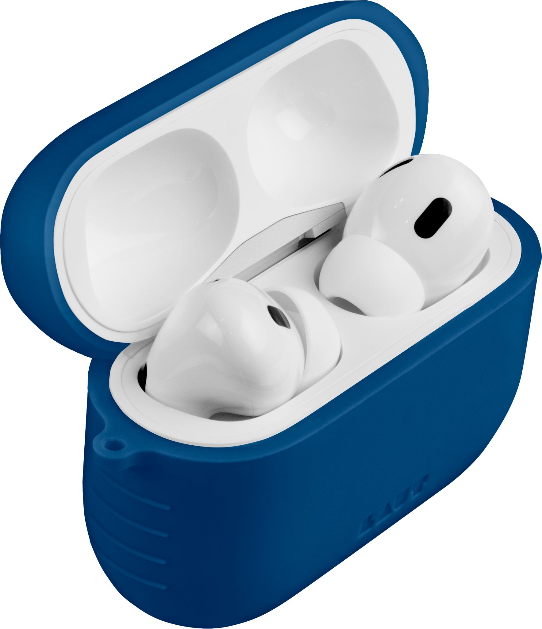 LAUT Pod Case für AirPods Pro (1./2. Gen), Schwarz, Blau