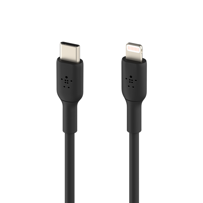 Belkin USB-C auf Lightning Kabel, Schwarz, 2m
