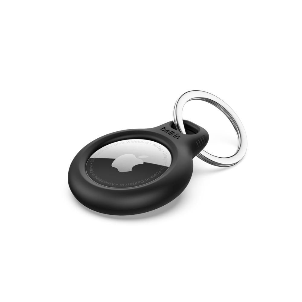 Belkin Anhänger mit Schlüsselring für AirTag, Schwarz