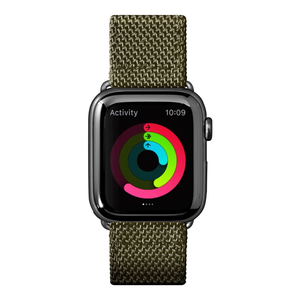 LAUT Technical 2.0 Armband, Grün, 44mm, 45mm, 42mm (Series 1/2/3), 49mm, 46mm