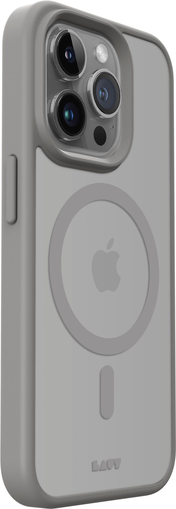 LAUT Huex Protect Case für iPhone 15 Pro Max, Grau