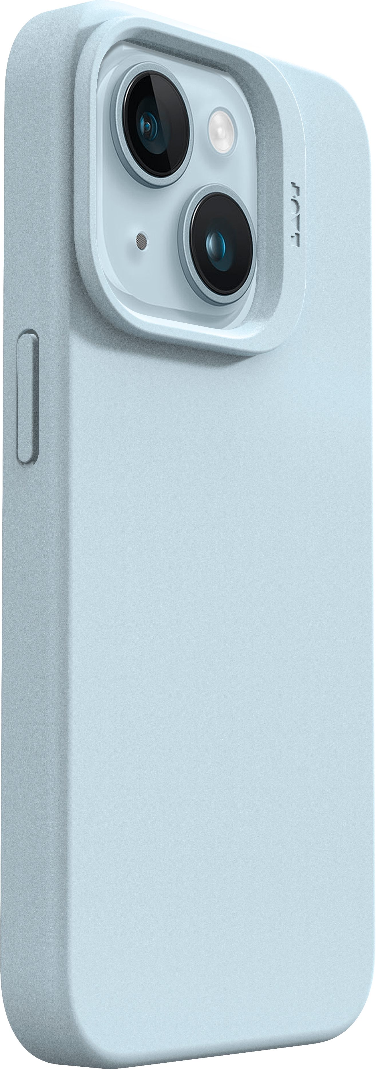 LAUT Huex Slim Case für iPhone 15 Plus, Hellblau