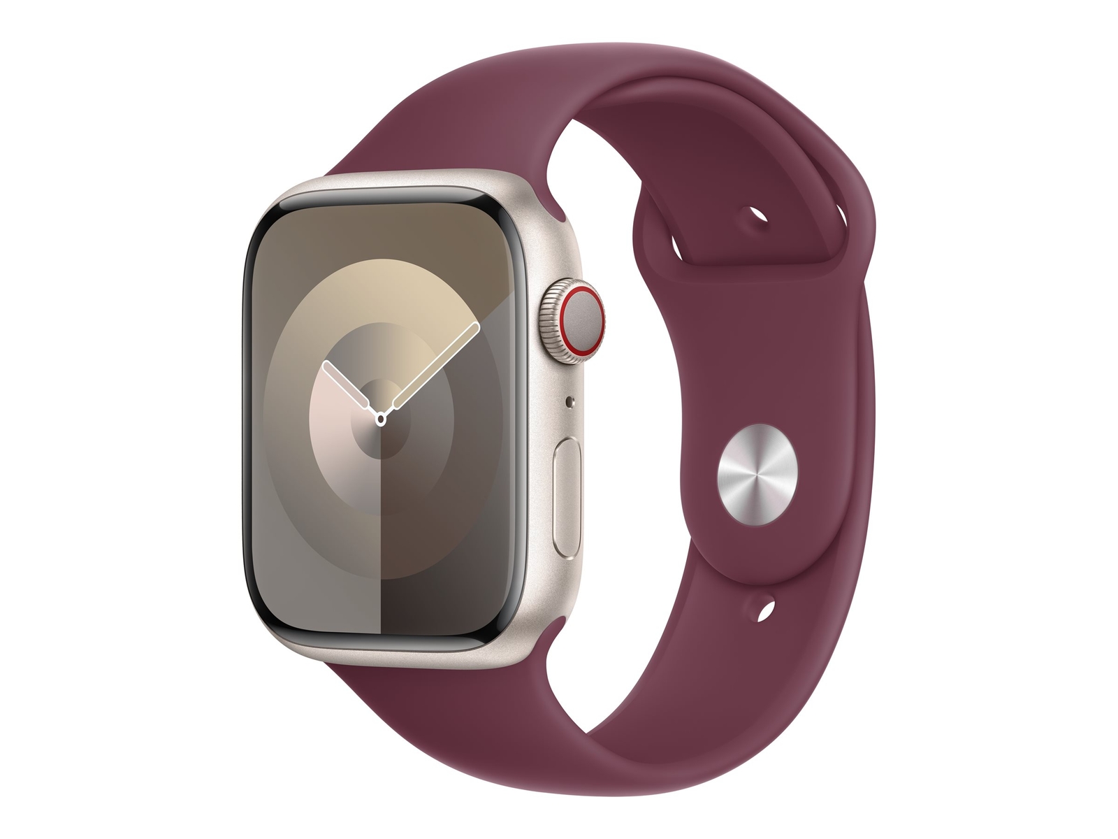 Apple Sportarmband für Apple Watch, Mulberry, 42 (Series 1/2/3)/44/45/46/49mm, M/L