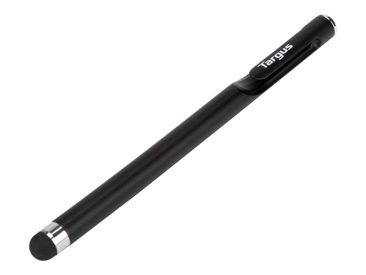 Targus Stylus für Smartphone und Tablet, Schwarz, Schwarz