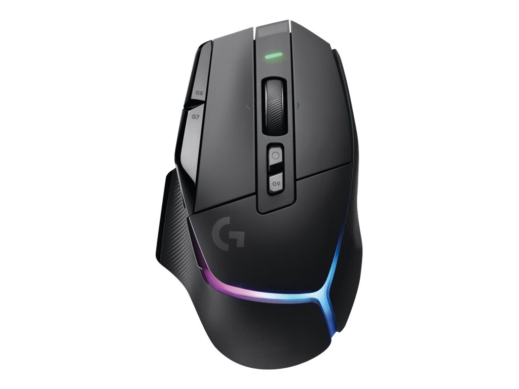 Logitech G502 X Plus Gamingmaus, Schwarz, Kabellos via USB-Empfänger