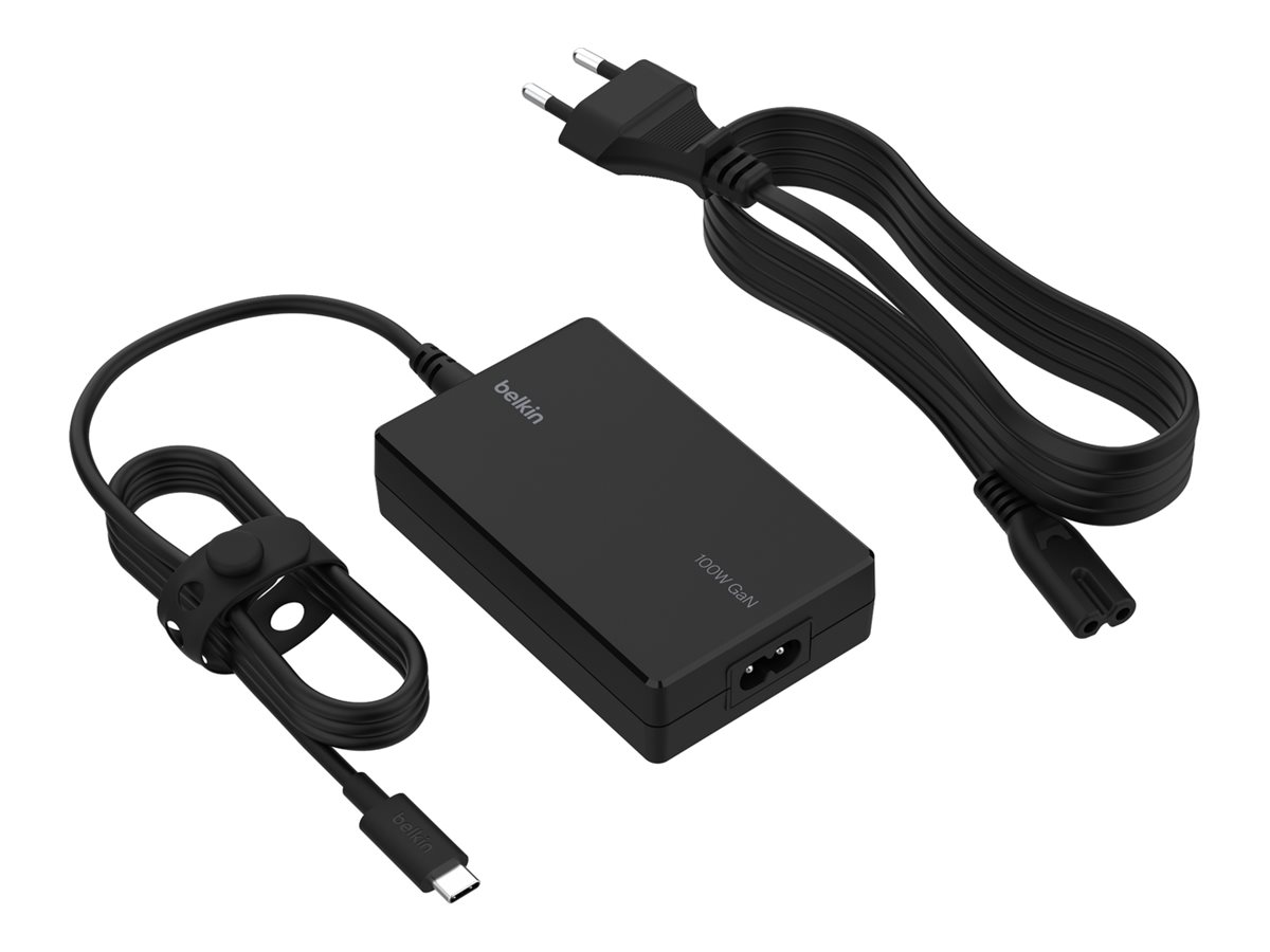 Belkin USB-C Core GaN Netzteil, Schwarz, 100W