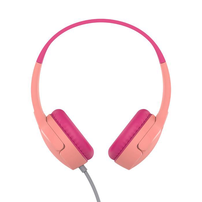 Belkin SoundForm Mini On-Ear-Kopfhörer für Kinder, Pink, Kabelgebunden