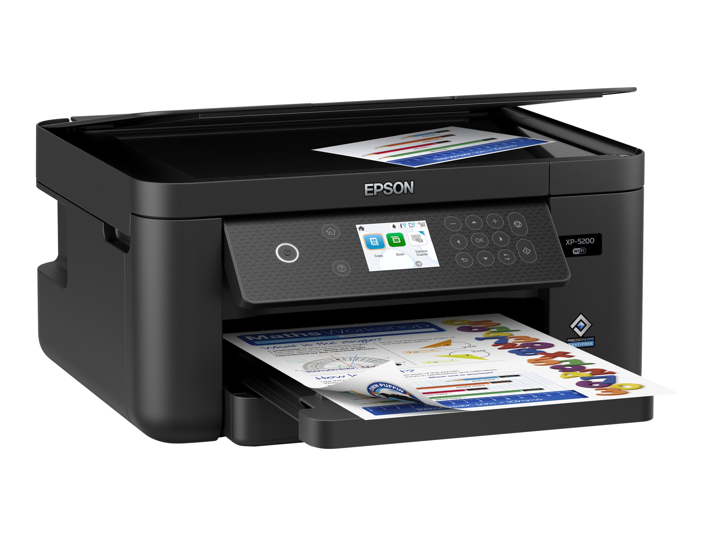 Epson Expression Home XP-5200 Multifunktionsdrucker, Schwarz, Tintenstrahl