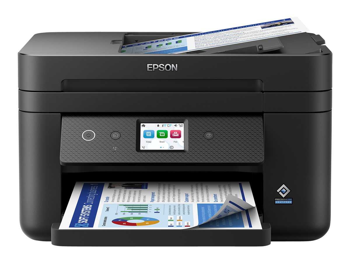 Epson WorkForce WF-2960DWF Multifunktionsdrucker, Schwarz, Tintenstrahl