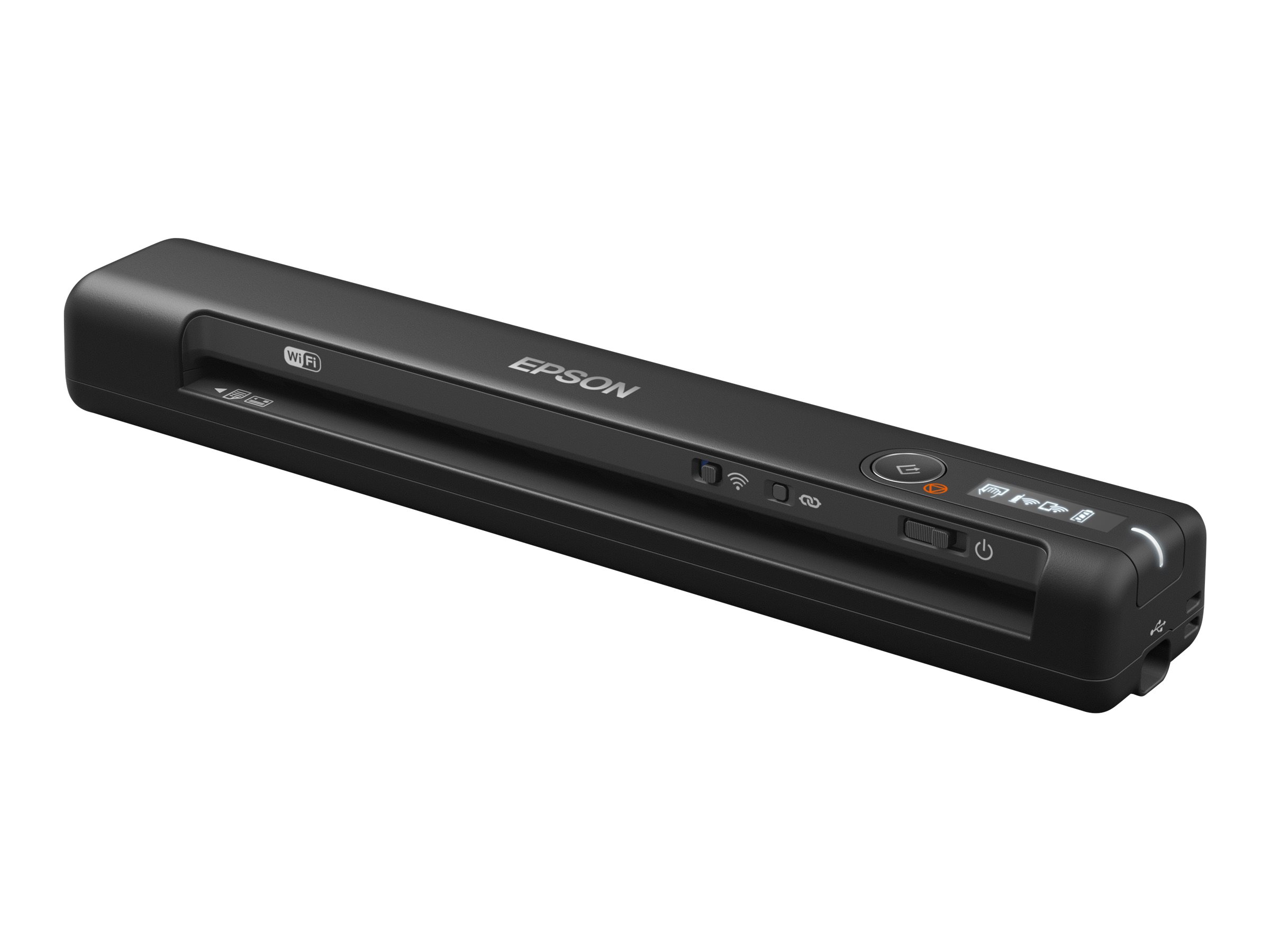 Epson WorkForce ES-60W Einzelblatt-Scanner, Schwarz, 600 x 600
